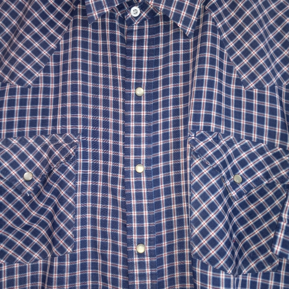 Plains Western Wear  Bjg Man Pearl Snap Shirt - Picture 3 of 5